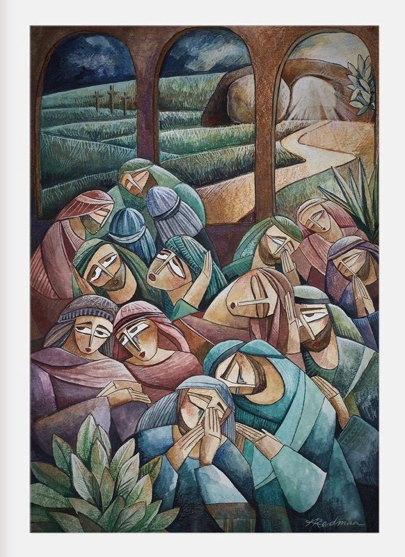 KAYE REDMAN - HOLY SATURDAY - UNFRAMED PRINT