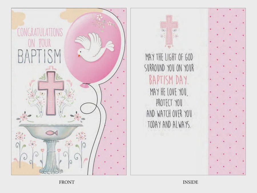 CD - CONGRATULATIONS ON YOUR BAPTISM GIRL