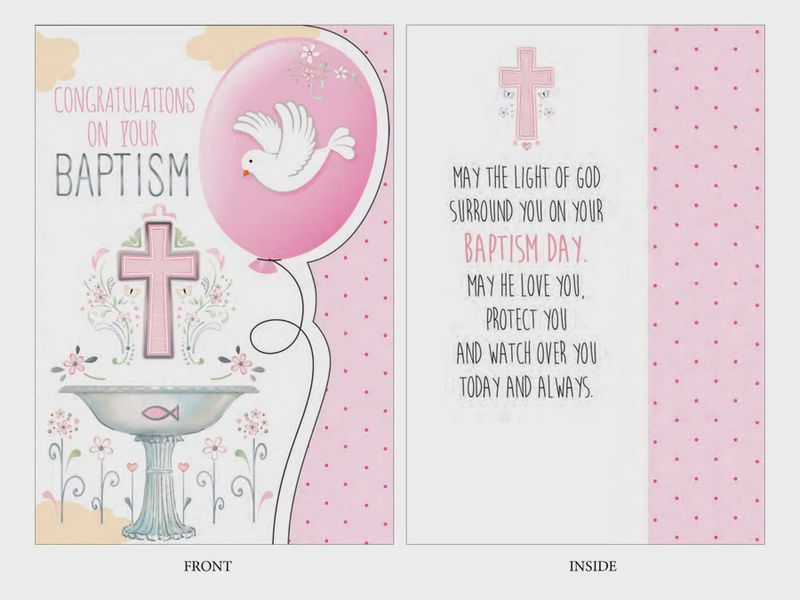 CD - CONGRATULATIONS ON YOUR BAPTISM GIRL