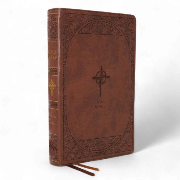 NABRE CATHOLIC BIBLE - LARGE PRINT BROWN