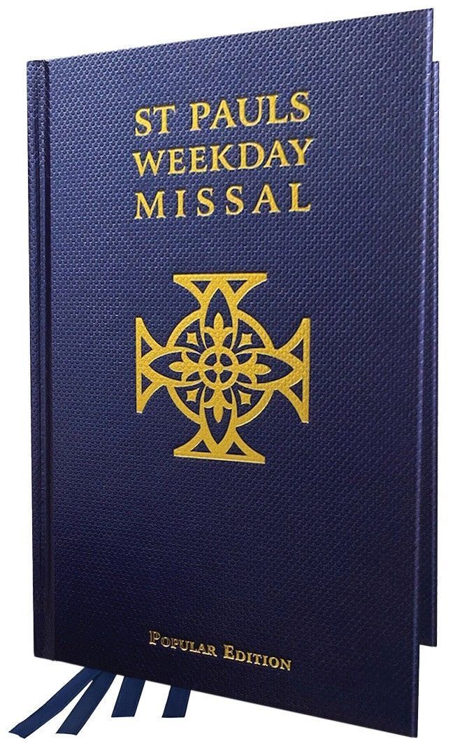 ST PAULS WEEKDAY MISSAL COMPLETE (BLUE HARDCOVER)