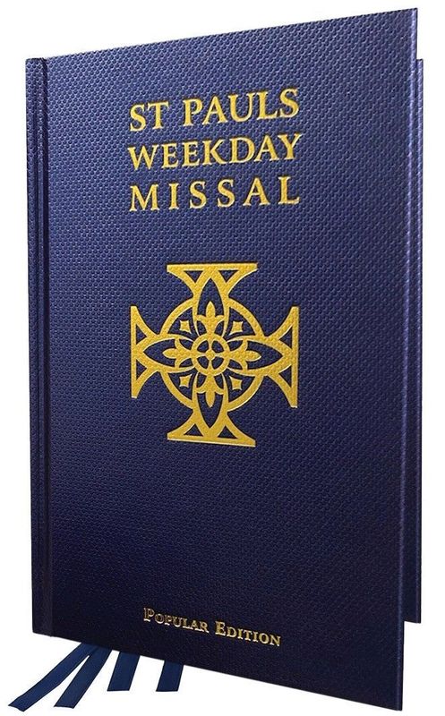 ST PAULS WEEKDAY MISSAL COMPLETE (BLUE HARDCOVER)