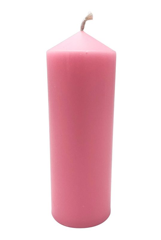 CANDLE PINK 15X3