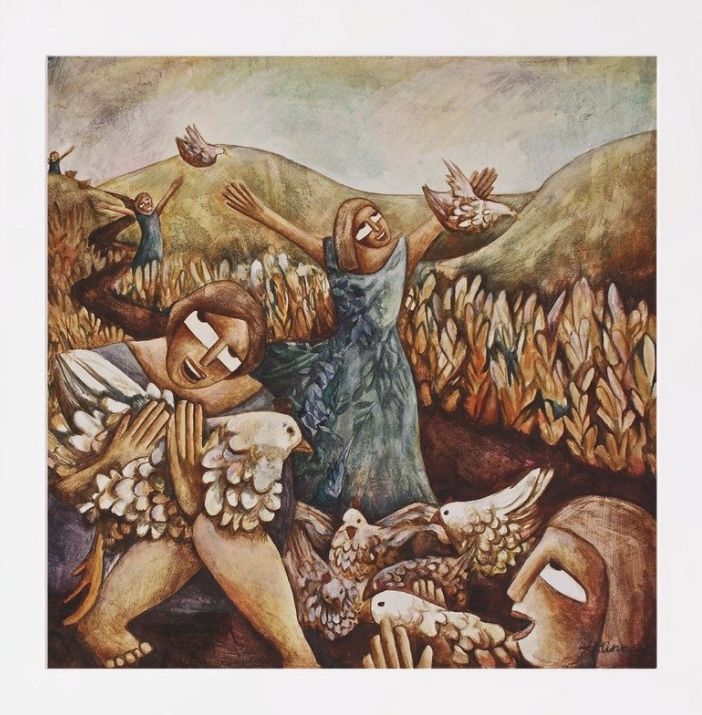 KAYE REDMAN - THE JOY OF BELONGING - UNFRAMED PRINT KAYE REDMAN - THE JOY OF BELONGING - UNFRAMED PRINT