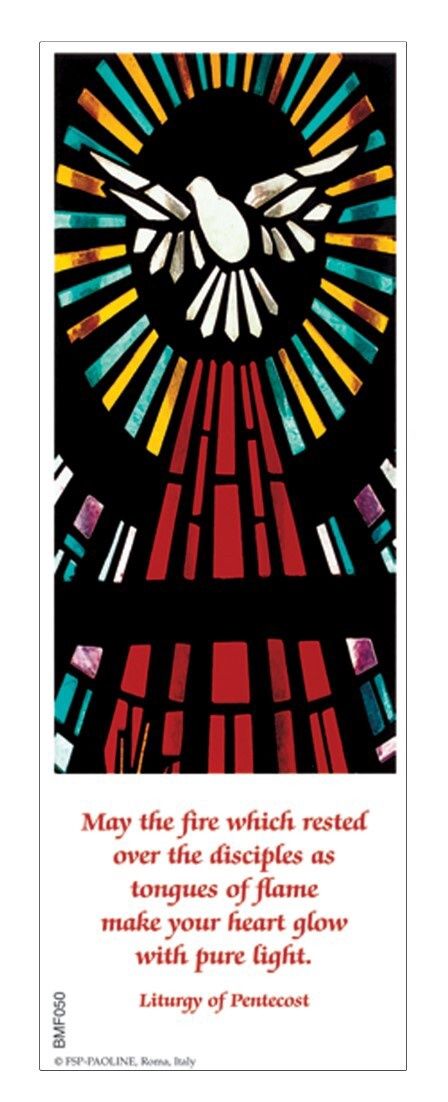 BOOKMARK CONFIRMATION LITURGY OF PENTECOST