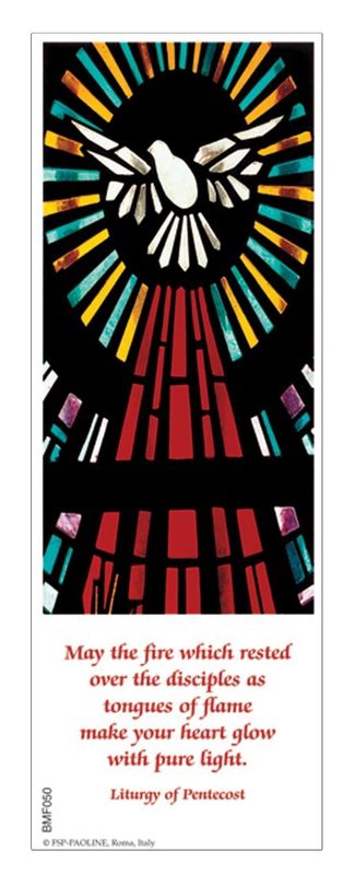 BOOKMARK CONFIRMATION LITURGY OF PENTECOST