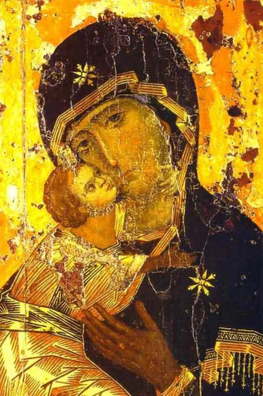 HOLY CARD - MOTHER OF GOD OF TENDERNESS