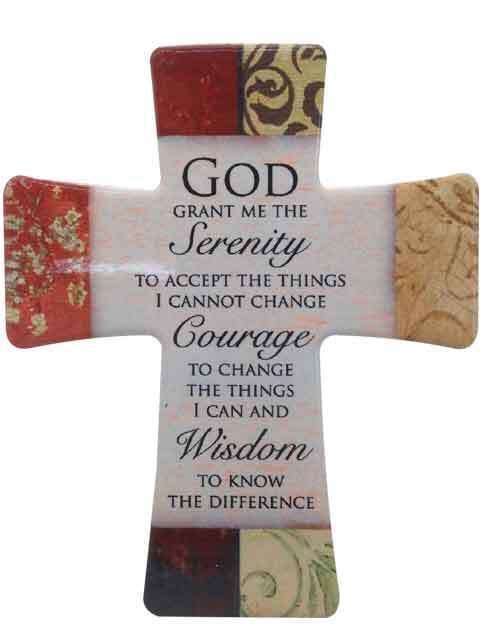 PORCELAIN CROSS SERENITY