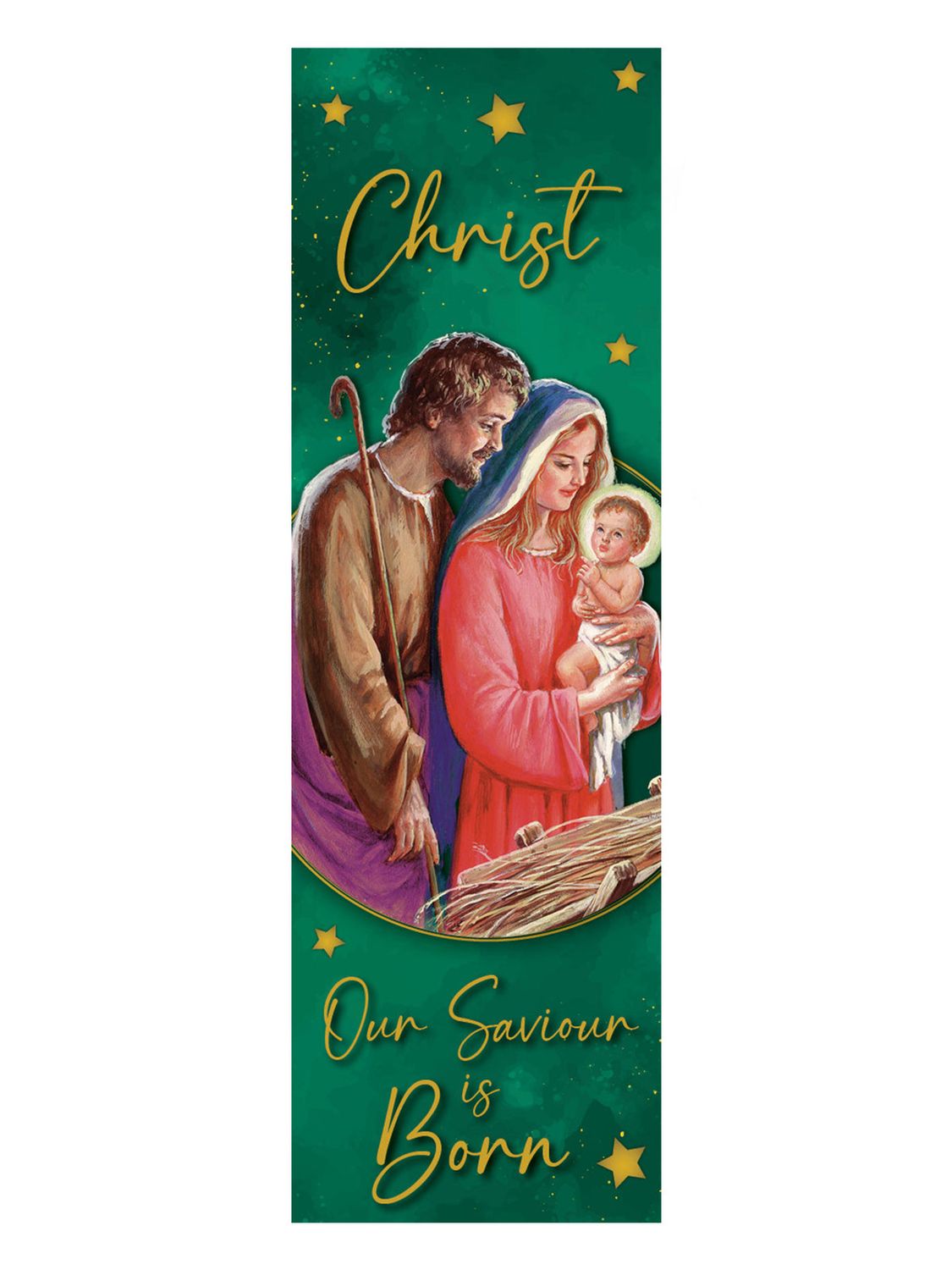 CHRISTMAS - BOOKMARK CHRIST OUR SAVIOUR IS BORN