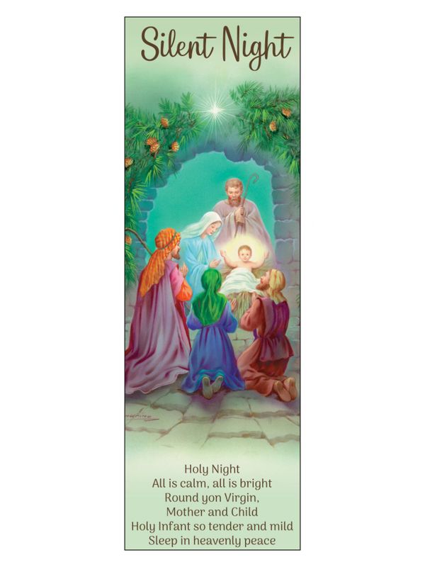 CHRISTMAS - BOOKMARK SILENT NIGHT