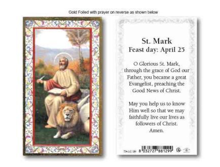 HOLY CARD - ST MARK
