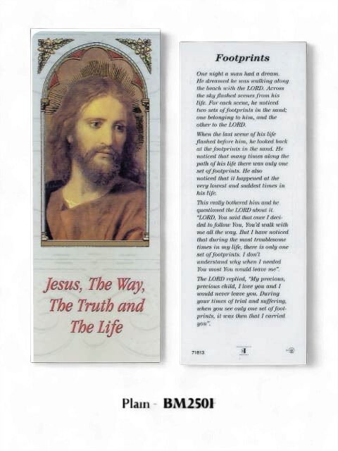 BOOKMARK - JESUS, THE WAY, THE TRUTH AND THE LIFE