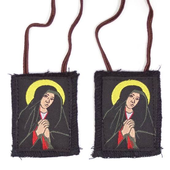 OUR LADY OF SORROWS BLACK SCAPULAR