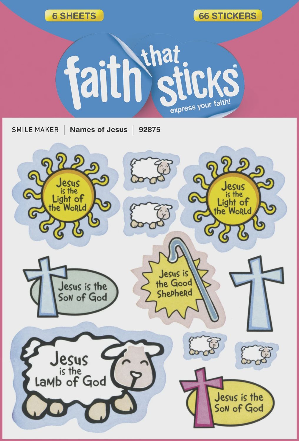STICKERS - NAMES OF JESUS
