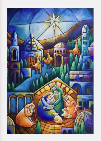 KAYE REDMAN - HOLY NIGHT - UNFRAMED PRINT