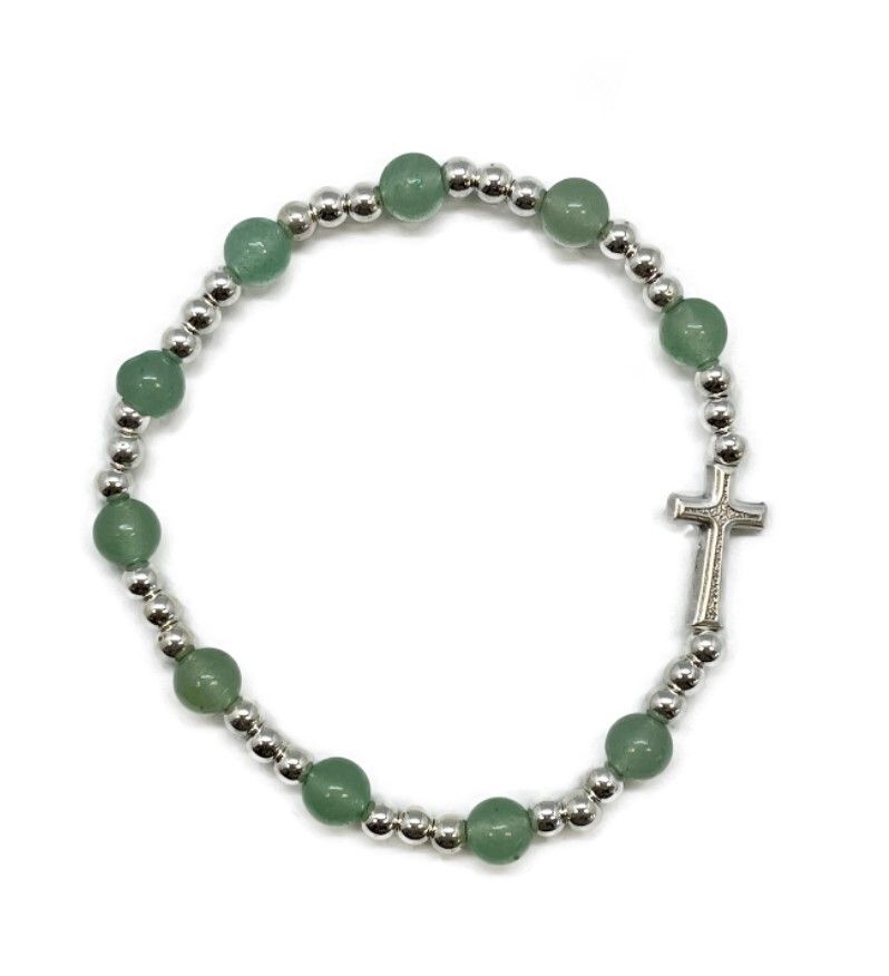 PRECIOUS STONE BRACELET - AVENTURINE