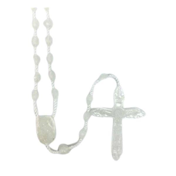 ROSARY PLASTIC WITH NYLON CORD - LUMINOUS