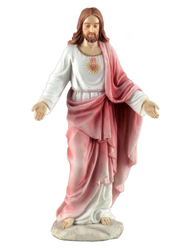 SACRED HEART OF JESUS STATUE 200MM - VERONESE COLLECTION