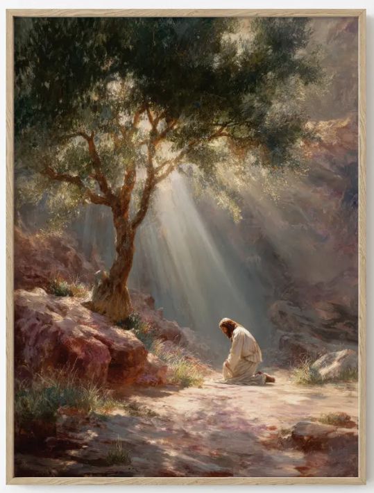 GARDEN OF GETHSEMANE PRINT A4 SIZE
