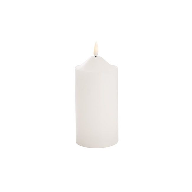 LED WAX CANDLE FLICKERING 15x7.5CM