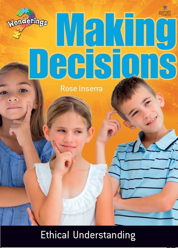 MAKING DECISIONS - WONDERINGS BIG BOOK