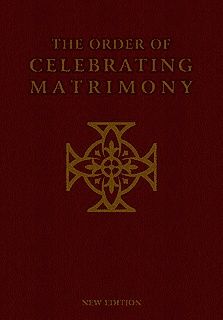 THE ORDER OF CELEBRATING MATRIMONY
