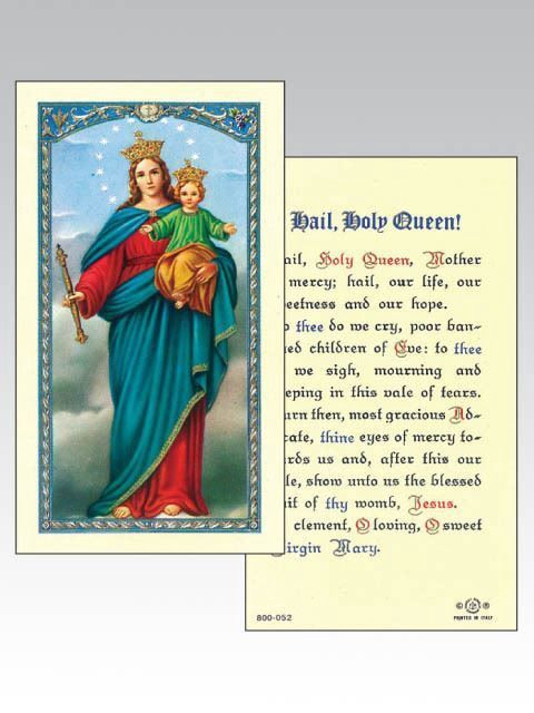 HOLY CARD - OUR LADY HELP OF CHRISTIANS