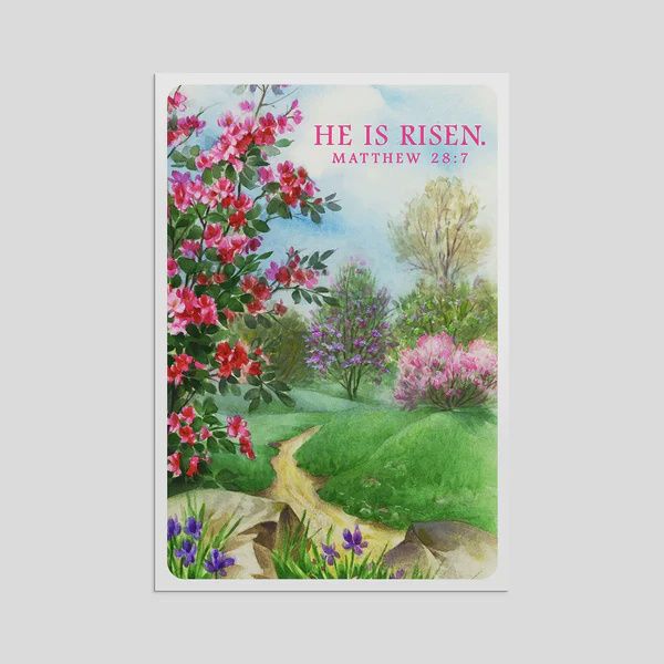 CD - EASTER CARD HE IS RISEN
