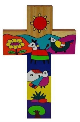 EL SALVADOR LANDSCAPE CROSS 25CM