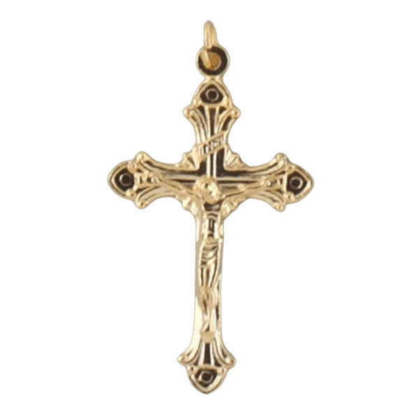 CRUCIFIX GOLD 50MM
