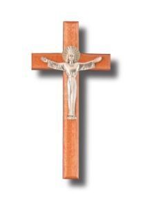 CRUCIFIX WOOD RISEN CHRIST 20CM X 10CM