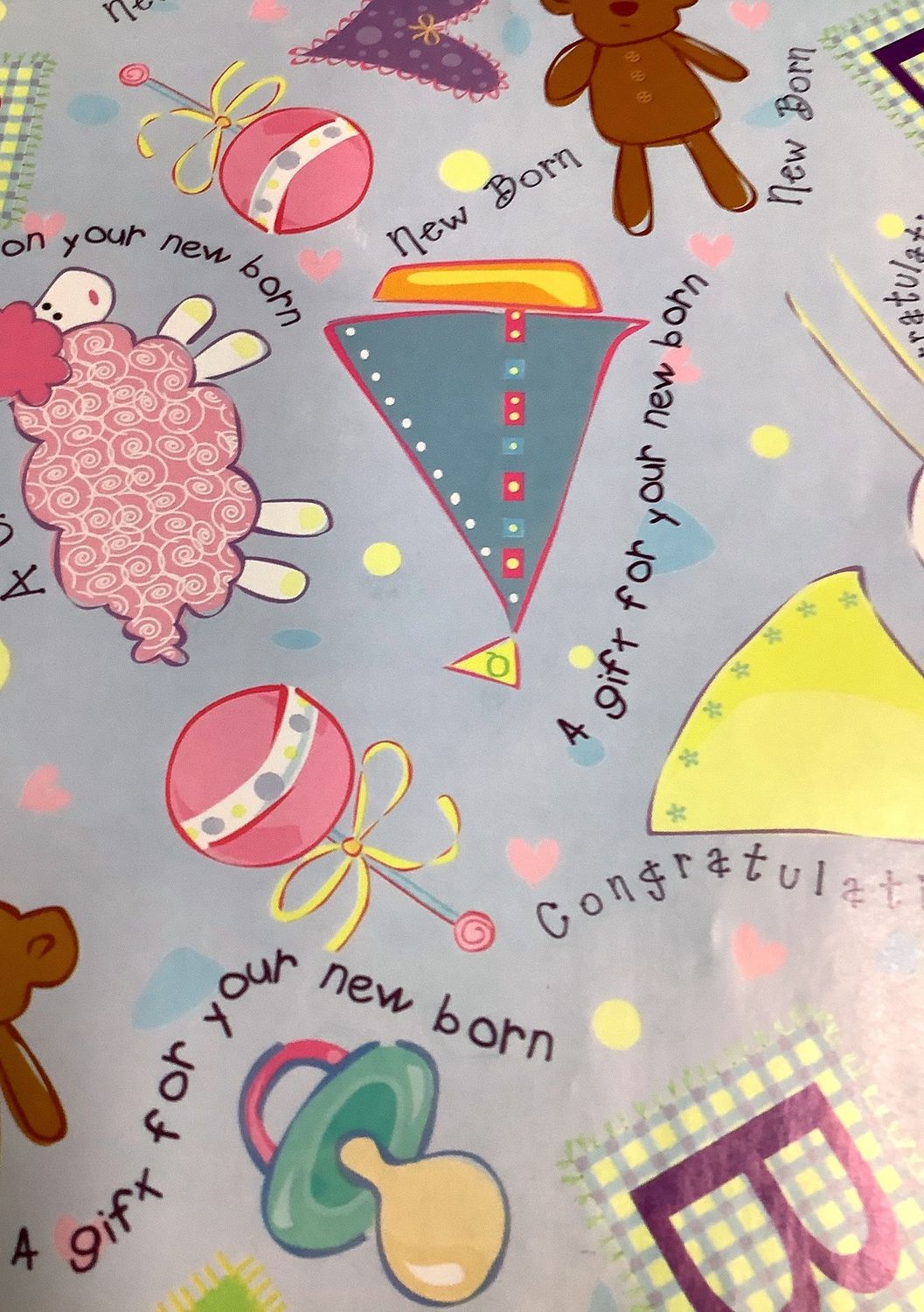 A GIFT FOR YOUR NEWBORN WRAPPING PAPER