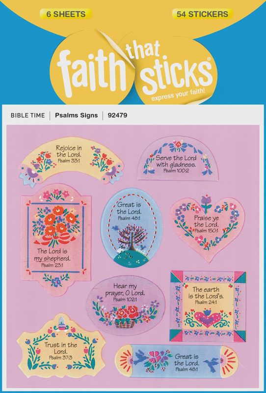 STICKERS - PSALMS SIGNS