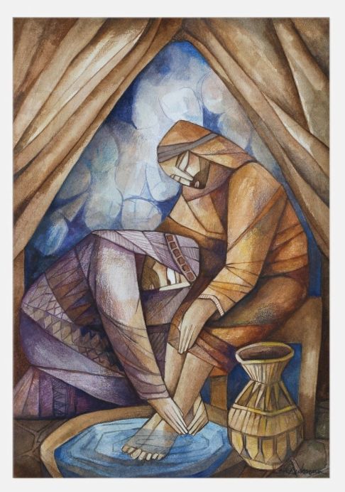 KAYE REDMAN - SERVANT KING - UNFRAMED PRINT