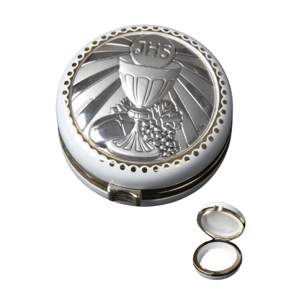 COMMUNION JEWELLERY/ROSARY BOX - WITH S/S MOTIF