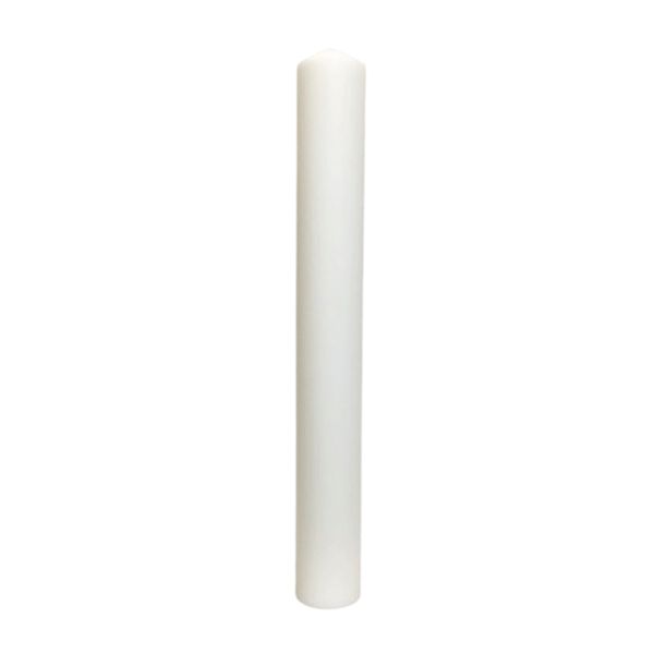 CANDLE 24 X 3" WHITE (600x74mm)