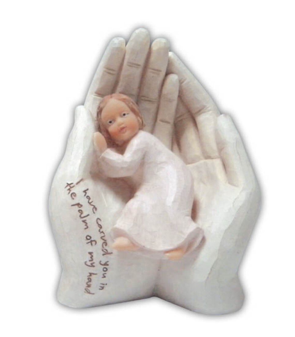 STATUE - IN THE PALM OF MY HAND GIRL