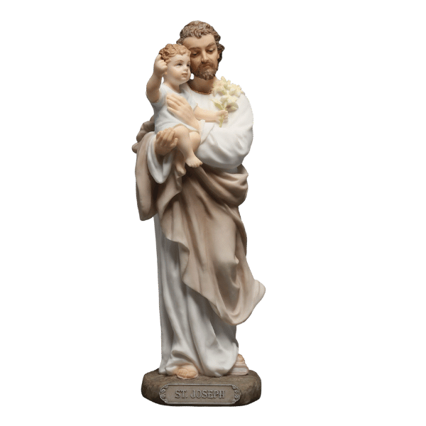 ST JOSEPH STATUE 150MM - VERONESE COLLECTION