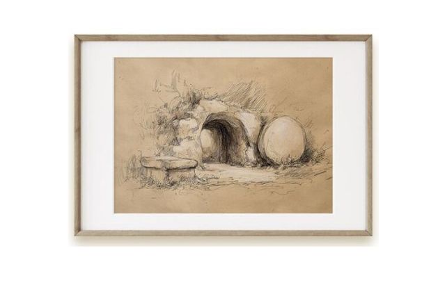FRAMED SKETCH - THE TOMB
