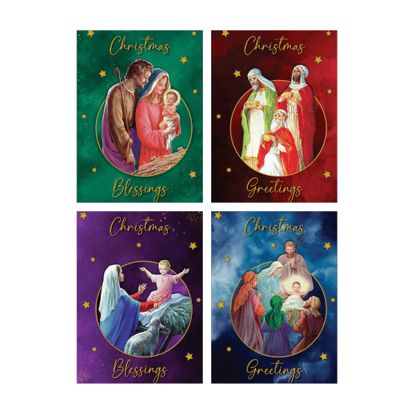 CD - CHRISTMAS CARD PKT 8