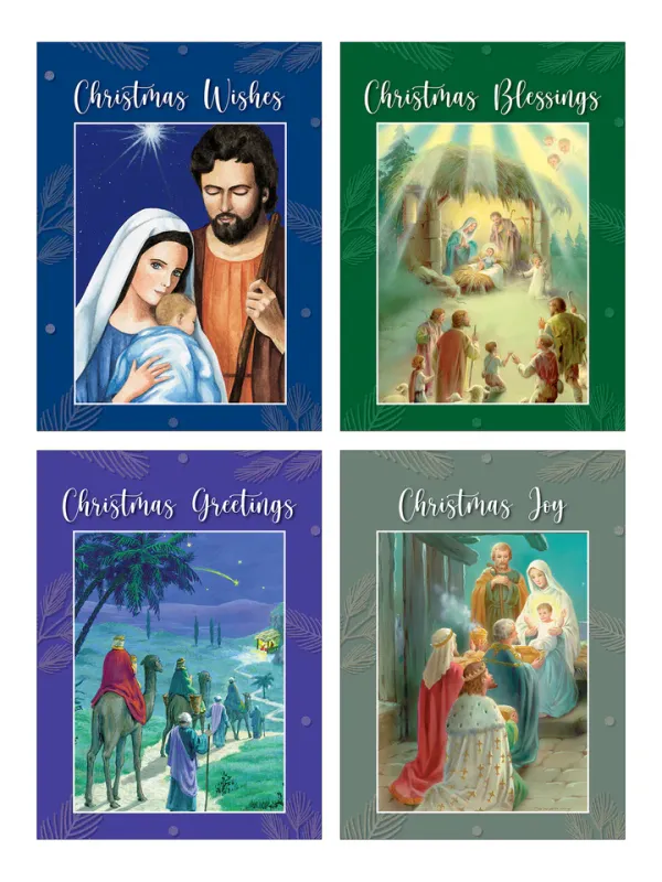 CD - CHRISTMAS CARDS 8 PACK BUDGET