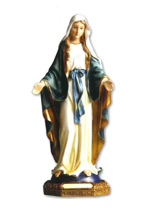 RESIN STATUE MIRACULOUS 20CM