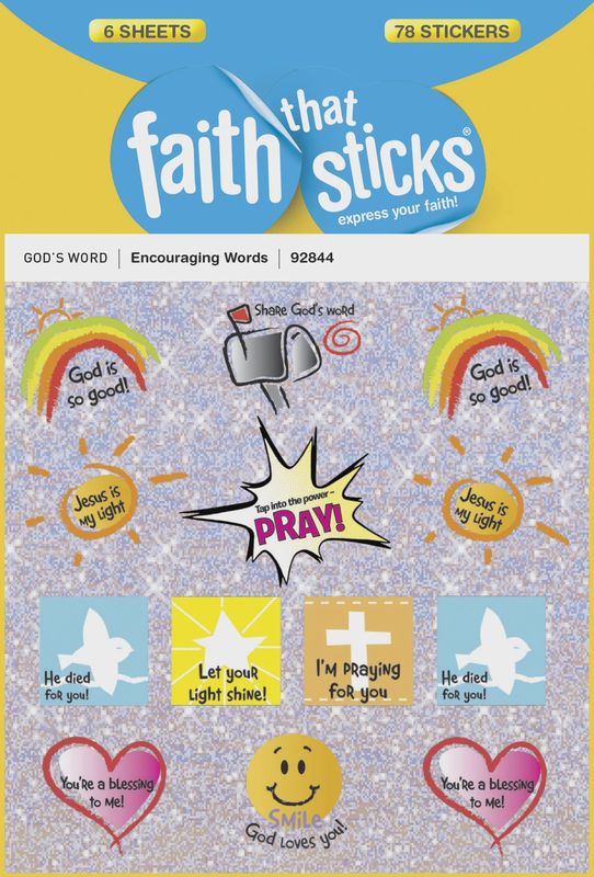 STICKERS - ENCOURAGING WORDS