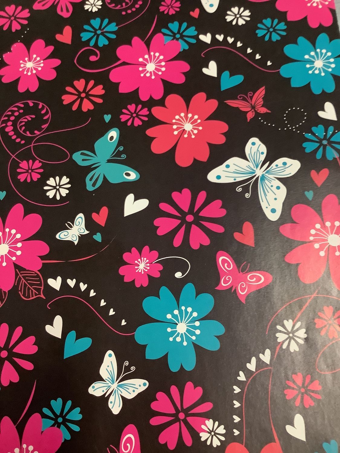 FLORAL WRAPPING PAPER