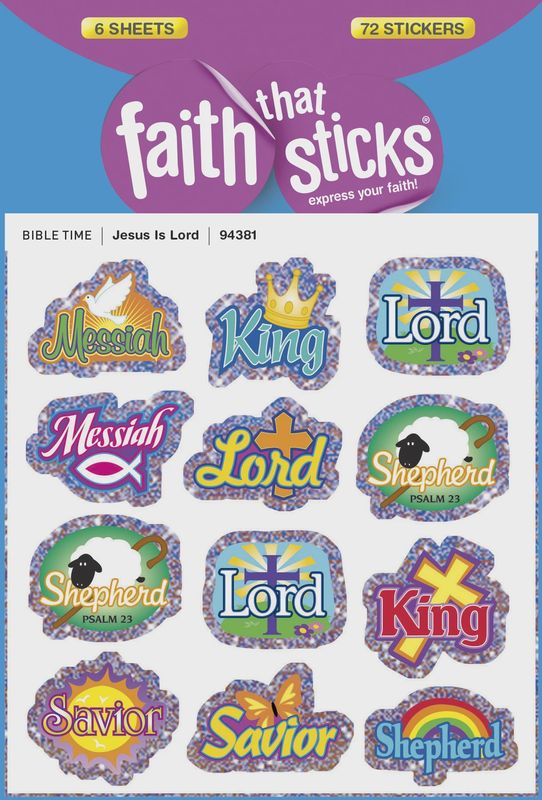 STICKERS - JESUS IS LORD
