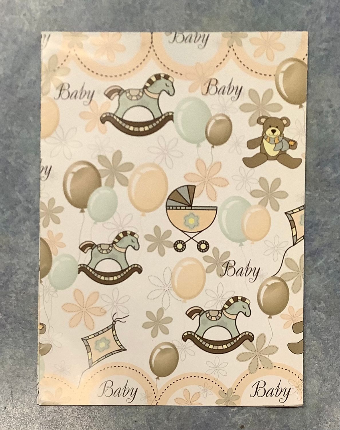 WRAPPING PAPER BABY