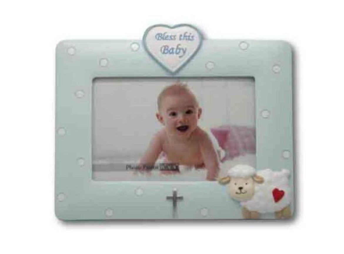 BLESS THIS BABY FRAME BOY