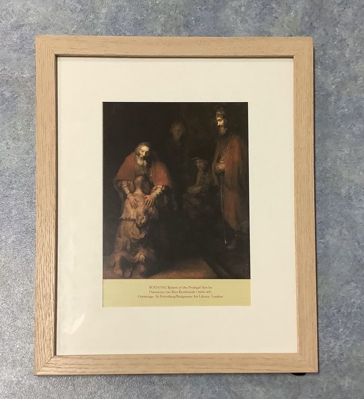 RETURN OF THE PRODIGAL SON - FRAMED