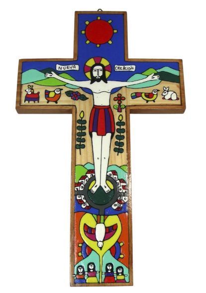 EL SALVADOR NEW CREATION CROSS 40CM