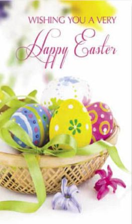 CD - WISHING YOU A VERY HAPPY EASTER GREETING CARD